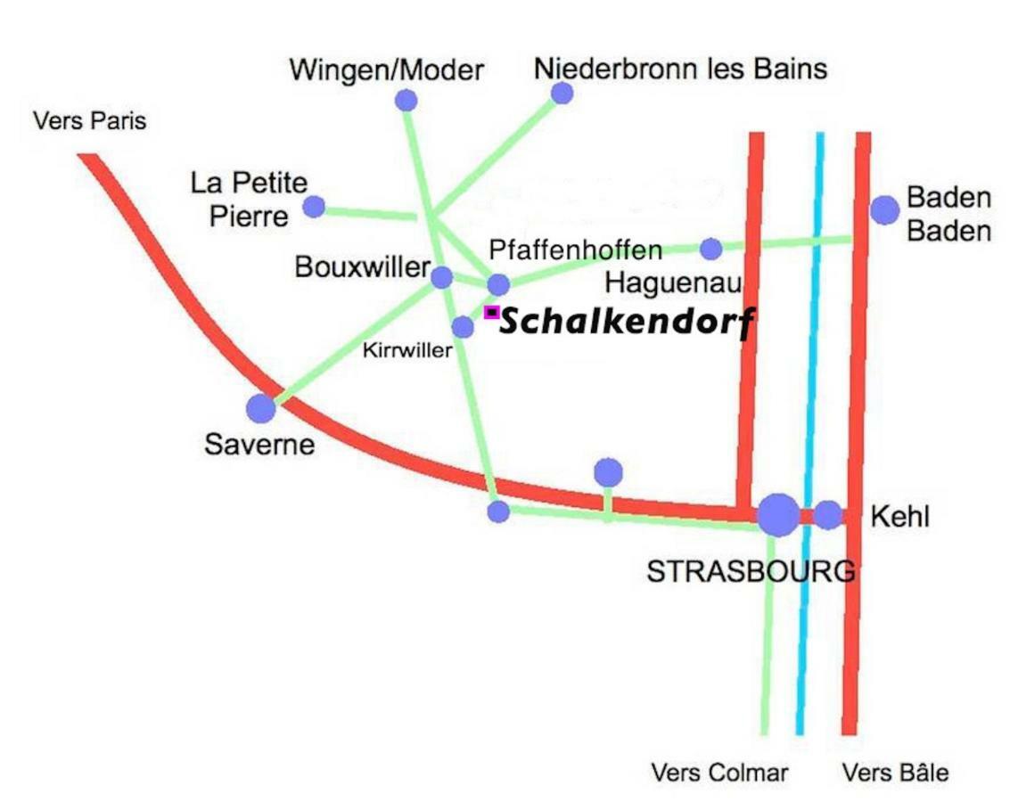 Le Gite Des Ecureuils Schalkendorf Εξωτερικό φωτογραφία
