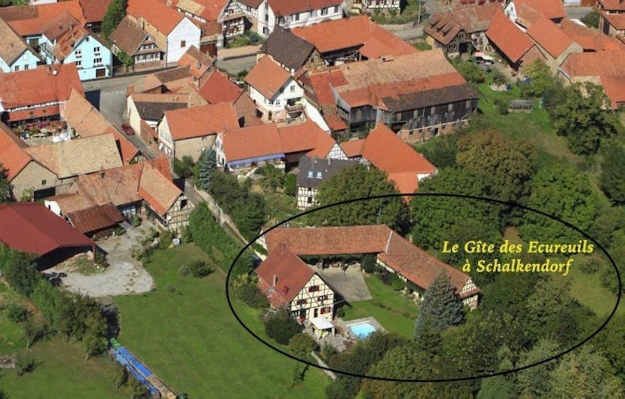 Le Gite Des Ecureuils Schalkendorf Εξωτερικό φωτογραφία